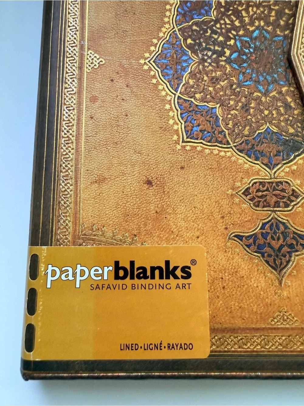 Paperblanks Lined Journal — Ornate Brown & Teal Cover New Never Used